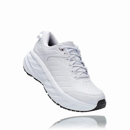 Hoka One One BONDI SR Lifestyle Shoes For Men India White IN-5680